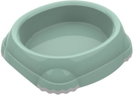 Pet Camelot 6101 Plastic Bowl Food for Dog & Cat 210ml in Green Color