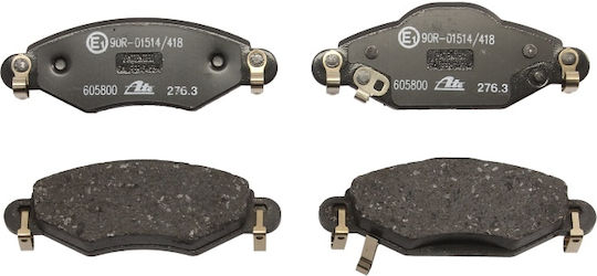 Plăcuțe de frână Toyota Yaris Scp1 Nlp1 Ncp1 Ate 13046058002