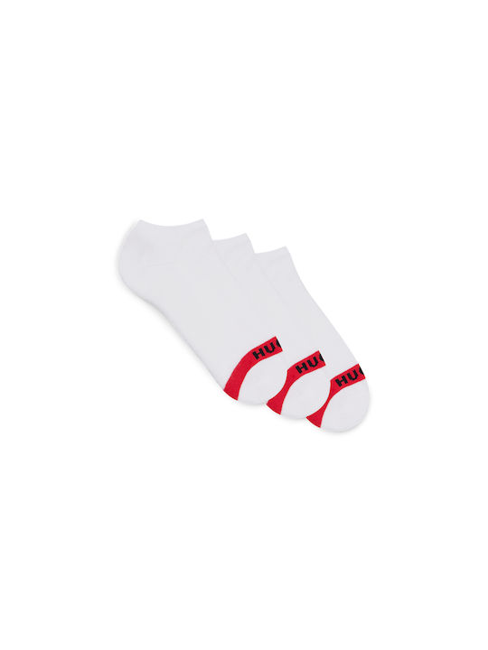Hugo Lc Plush Tape Cc Herren Socken White 3Pack