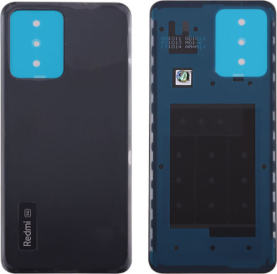 Capac Baterie Negru pentru Redmi Note 12 5G
