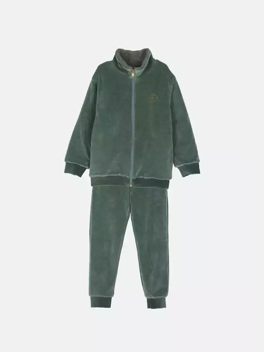 Joyce Kids Sweatpants Set Green