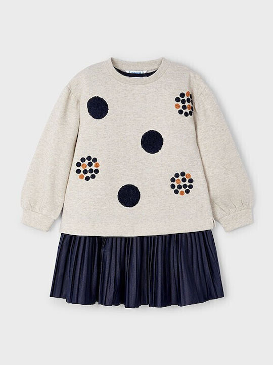 Kinderkleid Ärmellos Set mit Bluse Blue