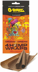 G-rollz Blunt Hemp Wraps Πουρόφυλλα Orange Drea...