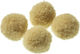 Nuova Vita Pom Pom Handwerk Beige mit Durchmesser 20mm Set 100Stück