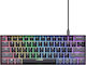 Trust GXT 867 Acira Gaming Μηχανικό Πληκτρολόγιο 60% με Outemu Red διακόπτες και RGB φωτισμό (Αγγλικό US)