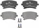 Bremsbeläge Audi A4 8E2 B6 Ate 13046028882