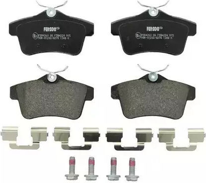 Brake Pads Citroen C4 Ii B7 Ate 13046027612