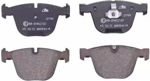 Bmw 3 Series E92 Coupe Ate 13047071692 Brake Pads