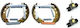 Комплект спирачни накладки Citroen Jumpy Platform Chassis Bu Bv Bw Bx Ate 03052500293