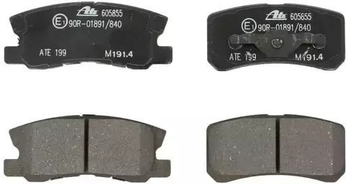 Citroen C-crosser Enterprise Brake Pads Ate 13046058552