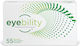 Eyebility 55 3 Μηνιαίοι Χωρίς Διοπτρία Φακοί Επαφής Υδρογέλης