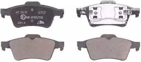 Накладки за спирачки Nissan Primera P12 Ate 13047071372