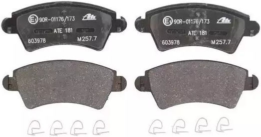 Спирачни накладки Citroen Xsara N1 Ate 13046039782
