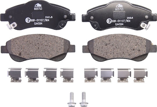Brake Pads Honda Cr-v Ii Rd Ate 13046057532