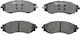 Brake Pads Chevrolet Nubira Sedan Ate 13046058592