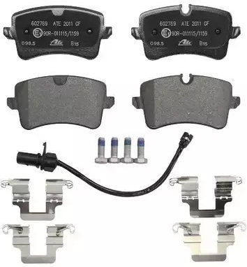Brake Pads Audi A6 4g2 C7 4gc Ate 13046027692