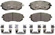 Placute de frana Subaru Legacy IV BL BP ATE 13046057872