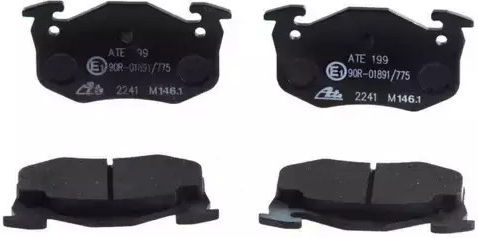 Plăcuțe de frână Citroen Zx Break N2 Ate 13046038232