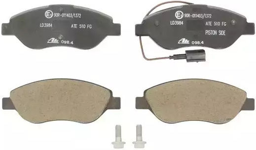 Bremsbeläge Fiat Stilo Multi Wagon 192 Ate 13047039842