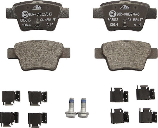 Brake Pads Citroen C4 I Lc Ate 13046038132