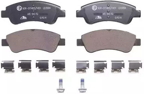 Brake Pads Peugeot 1007 Km Ate 13047039942