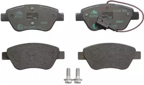 Накладки за спирачки Fiat Bravo II 198 Ate 13046039822