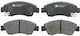 Brake Pads Honda Jazz Iii Ge Ate 13046059432