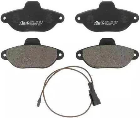 Brake Pads Fiat Punto 188 Ate 13046039512