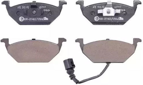 Brake Pads Vw Golf Plus 5m1 521 Ate 13047071172