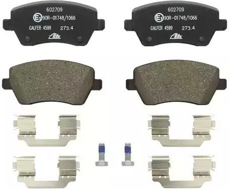 Mercedes-benz Citan Mixto 415 Ate 13046027092 Brake Pads