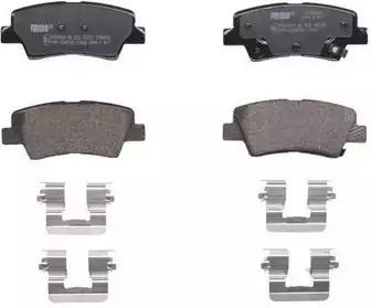 Brake Pads Hyundai Accent Iv Sedan Rb Ate 13046057862