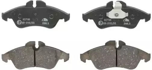 Brake Pads Mercedes-benz Sprinter 2-t Bus 901 902 Ate 13046071962