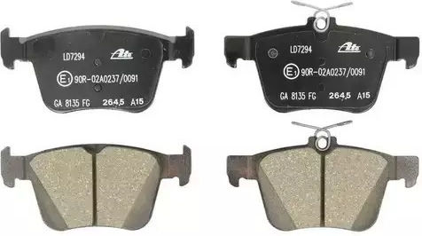 Vw Tiguan Us Ate 13047072942 Brake Pads