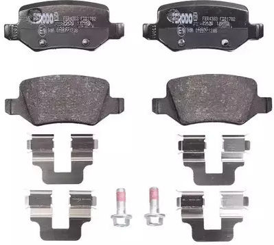 Brake Pads Mercedes-benz Vaneo 414 Ate 13046028552