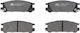 Placute de frana Subaru Impreza Sedan Gc Ate 13046058502