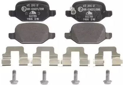 Plăcuțe de frână Fiat 500l 199 Ate 13046027892