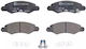 Bremsbeläge Opel Agila A H00 Ate 13046039952
