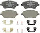 Bremsbeläge Ford Tourneo Courier Kombi Ate 13046027842