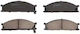 Накладки за спирачки Nissan Terrano I Wd21 Ate 13046059572