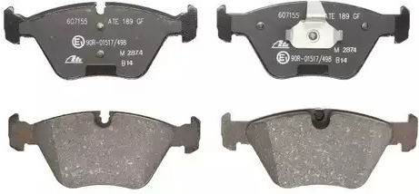 Placute de frana Ate pentru Bmw Z4 Coupe E86 13046071552