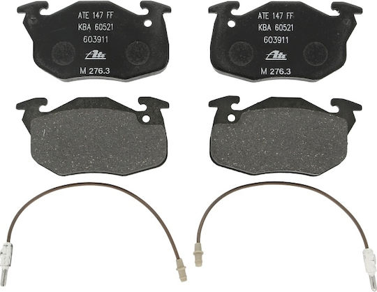 Renault Clio I B C57 5 357 Brake Pads Ate 13046039112