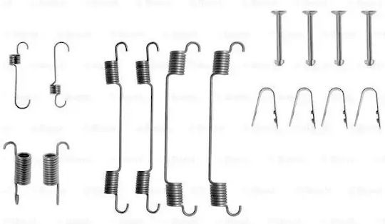 Set Brake Shoe Accessories Suzuki Alto Ha12 Ha23 Ate 03013791272