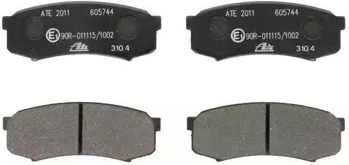 Brake Pads Mitsubishi Pajero Iv V8 W V9 W Ate 13046057442