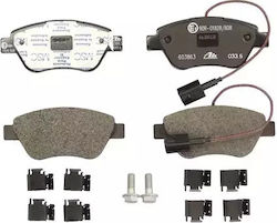 Brake Pads Fiat Punto Evo 199 Ate 13046038632 Brake Pads Fiat Punto Evo 199 Ate 13046038632
