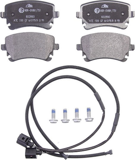 Brake Pads Vw Phaeton 3d Ate 13046028902