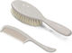 Babyono Baby Brush & Comb Beige 2pcs