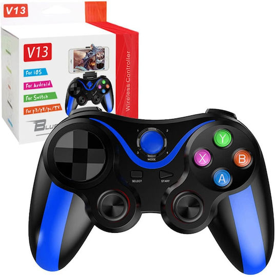 Techsuit V13 Ασύρματο Gamepad για Android / PC / PS3 / PS4 / Switch / iOS Μπλε