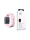 3MK Armband Silikon mit Pin Rosa (Apple Watch 38/40/41/42mm)