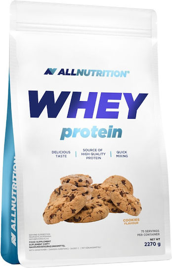 Whey Protein Протеин Суроватъчен Без Глутен с Вкус Cookies 2.27kg