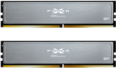 Silicon Power XPower Pulse 16GB DDR4 RAM με 2 Modules (2x8GB) και Ταχύτητα 3200 για Desktop